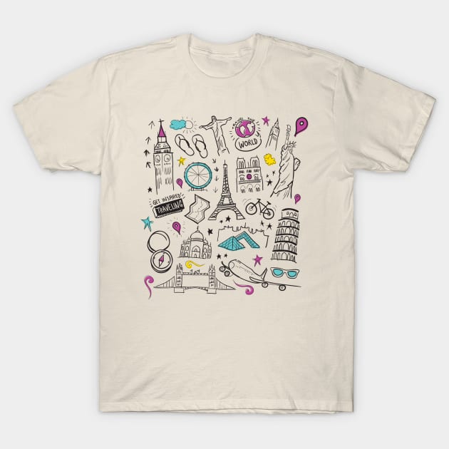 T shirt travel top